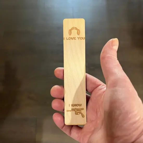 Bookmark - I Love you I Know - Bookmark {2}