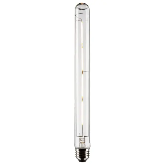 Satco 8w T9 LED 3000K Medium Base Dimmable - 60w equiv Warm White {2}