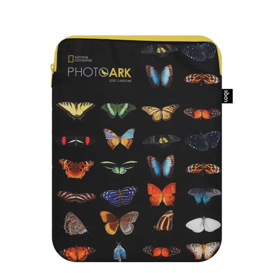 LOQI National Geographic Laptop Cover, Butterflies & Moths, One Size {2}