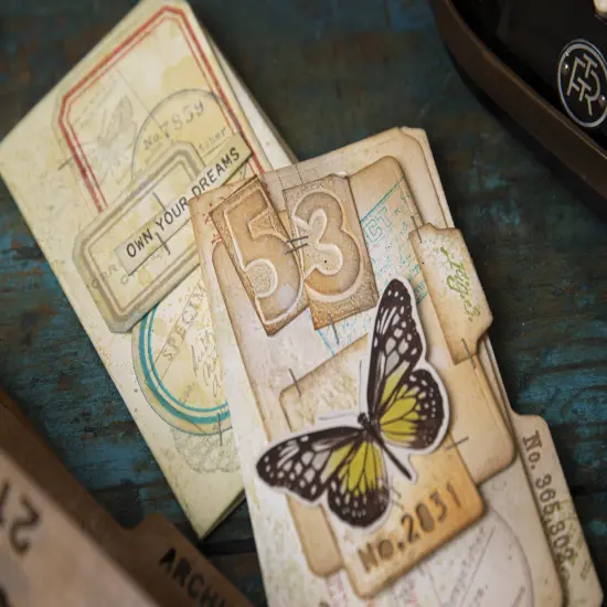 Sizzix Thinlits Dies By Tim Holtz 54/Pkg-Specimen {6}