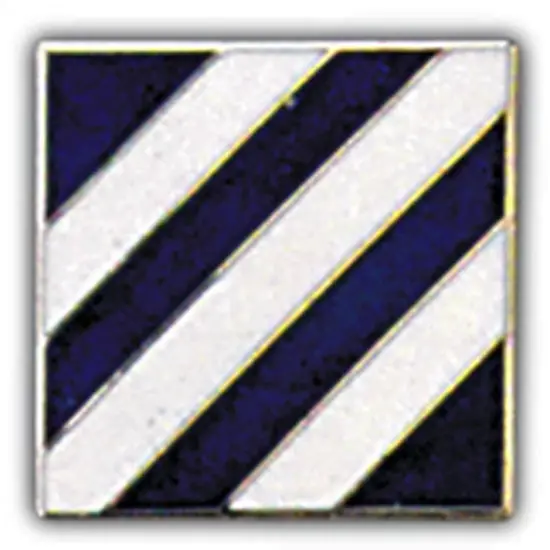 EagleEmblems P14858 PIN-Army,003RD INF.DIV. (NIKEL Plated) (1'') {1}