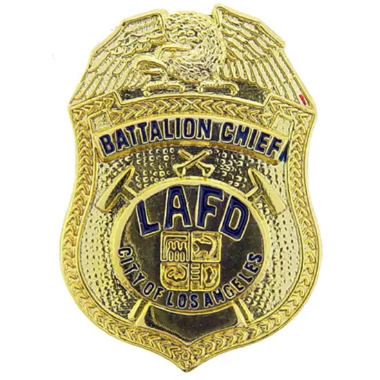 Los Angeles Fire Department Battalion Chief Pin 1" {1}