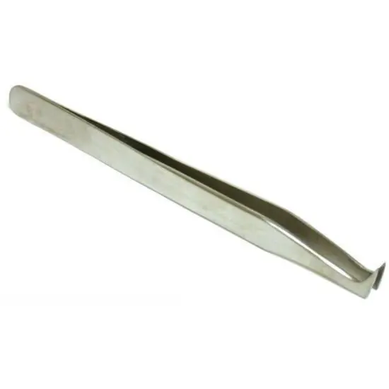 Anti Magnetic Stainless Steel Tweezer #6 FindingKing {1}