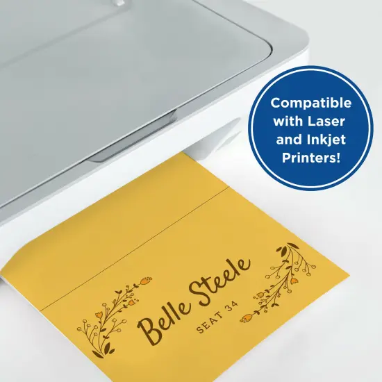 Printworks Floral Cardstock, Includes Fuchsia, Goldenrod, Purple, Pink, and Green Cardstock, 8 ½” x 11”, 200 Sheets (00602) {3}