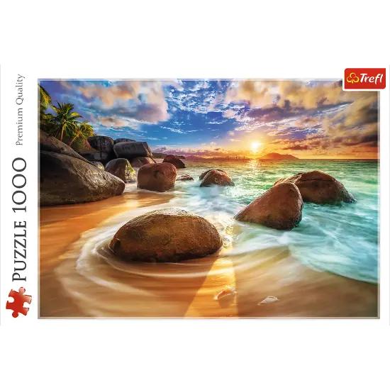 1000 Piece Jigsaw Puzzles, Samudra Beach, Puzzles of India, Paradise Puzzles, Adult Puzzles, Trefl 10461 {3}