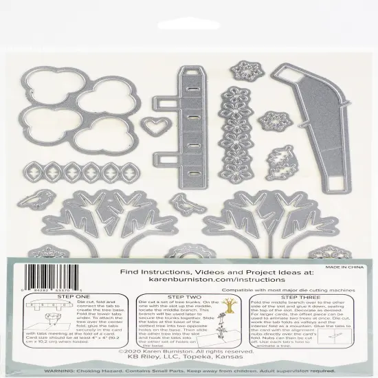 Karen Burniston Dies-Tiny Trees Pop-Up {2}