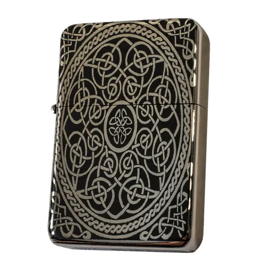 Lighter - Celtic Design High Polish Chrome {1}