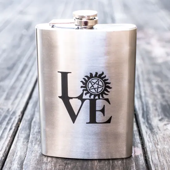 8oz Geek Love Collection - Anti-Possession Stainless Steel Flask {3}