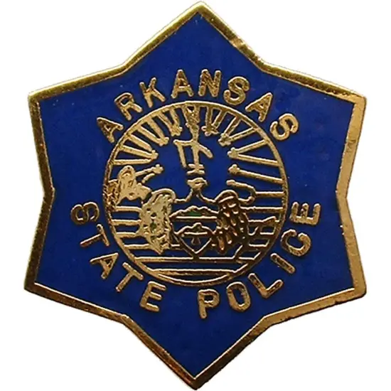 Arkansas State Police Pin 1" {1}