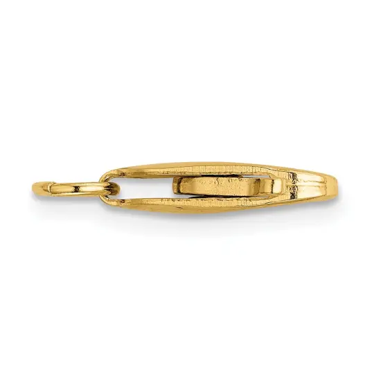 18K Gold Lobster Clasp (9.40mm to 15.60mm) {2}