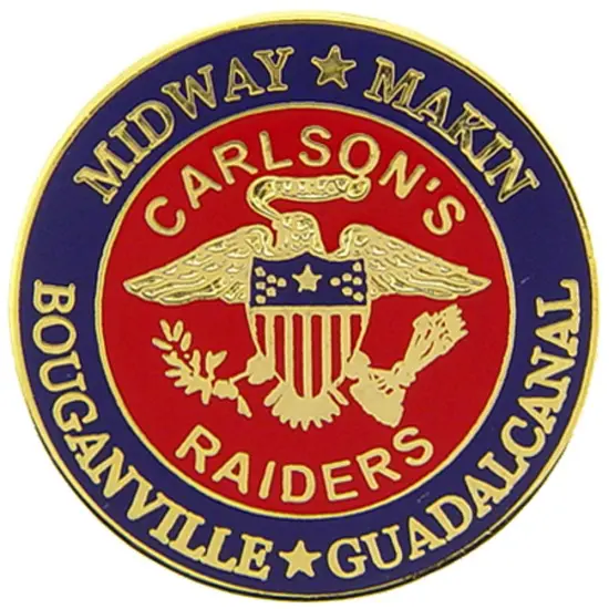 U.S.M.C. Carlson's Raiders Pin 1" {1}