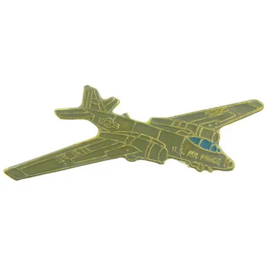 RB-57 Canberra Airplane Pin 1 1/2" {1}