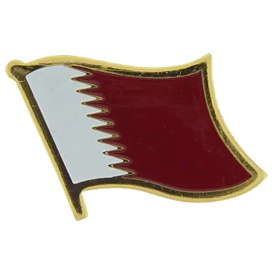 Qatar Flag Pin 1" {1}