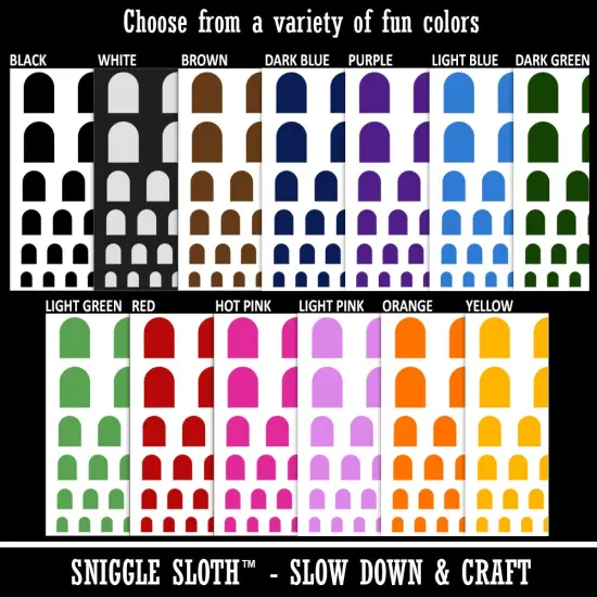 Tombstone Halloween Solid Temporary Tattoo Water Resistant Fake Body Art Set Collection Orange {2}