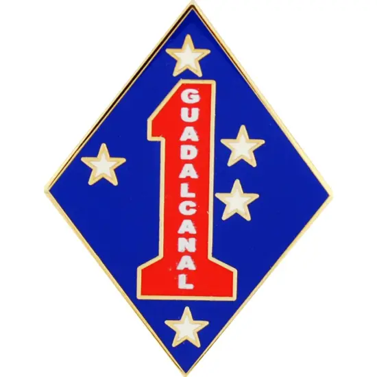 EagleEmblems P16293 Pin-USMC,001ST DIV. (1.5'') {1}