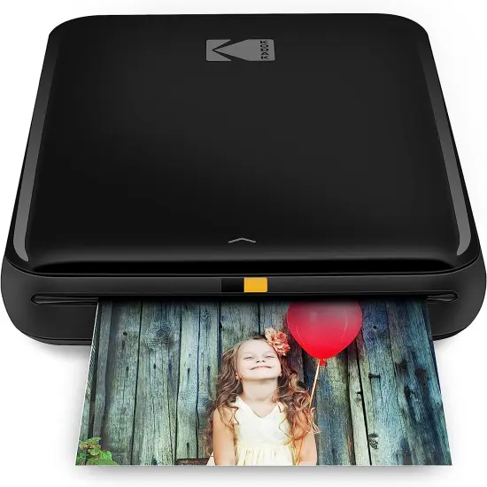 Kodak Step Mobile Instant Photo Printer, Portable Printer Compatible with iOS & Android Blue {7}