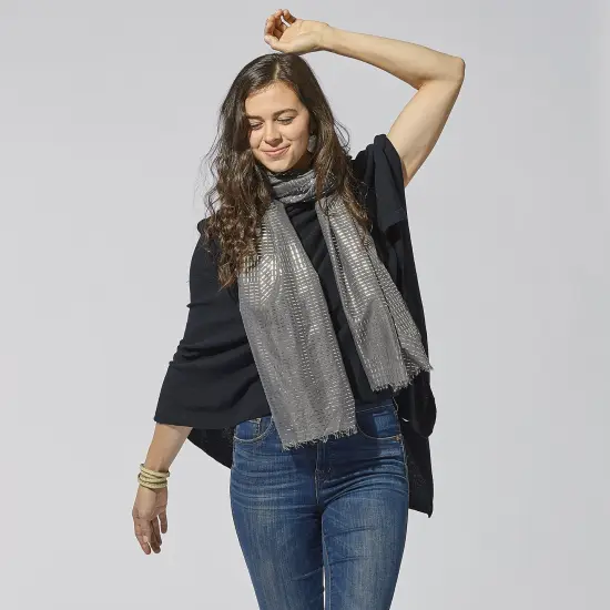 DII Stone Ticking Stripe Hand-Loomed Rug 2x3 Ft {6}