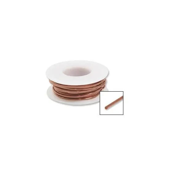 JewelrySupply Copper Wire 24 Gauge Dead Soft Round (20 Foot) {3}