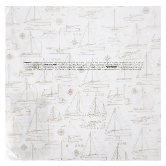 Heidi Swapp Set Sail Specialty Paper 12"X12"-Acetate W/Gold Foil {2}