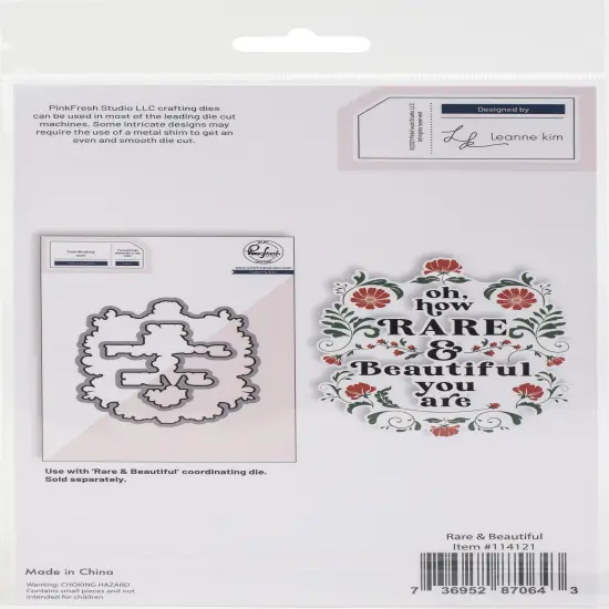 Pinkfresh Studio Die-Rare & Beautiful {2}