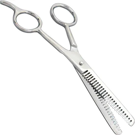Barber Thinning Shears Stylist Salon Hairdresser Double Teeth Tool 5.5" {1}