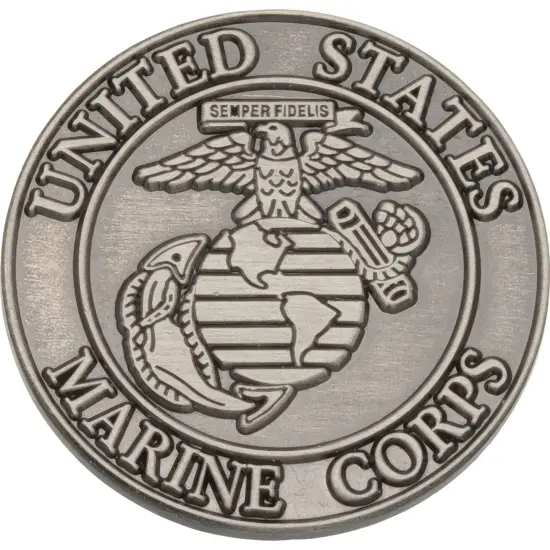 EagleEmblems P62550 PIN-USMC Logo,Pewter (1'') {1}