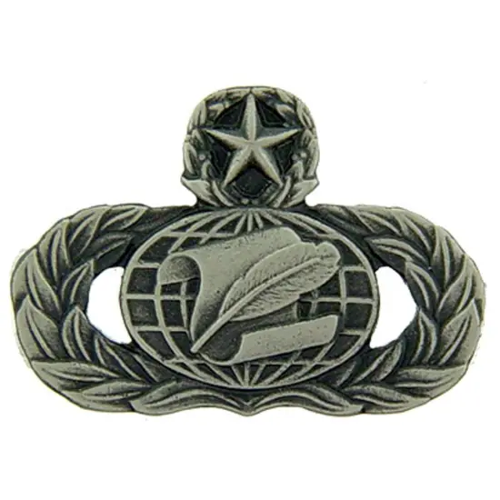 EagleEmblems P12075 Wing-USAF,INF.MNGR,MAST. (Mini) PWT (.875'') {1}