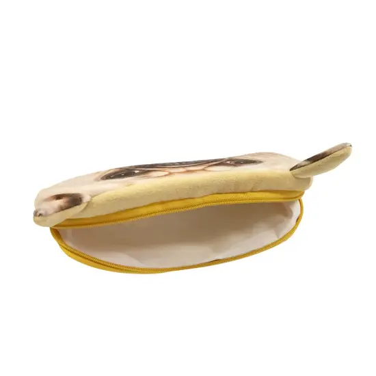 Wrapables Dog Face Zippered Pencil Case (Set of 2) Minx Snowball {9}