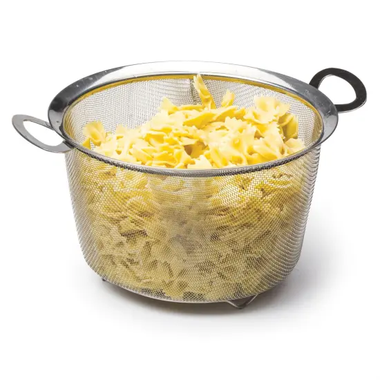 RSVP Intl Mesh Basket - Wide Rim - Large {3}