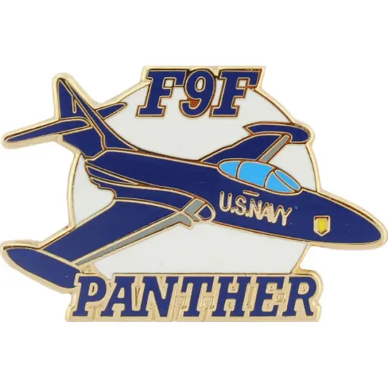 F9F Panther Airplane Pin 1 1/2" {1}