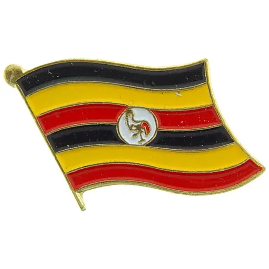 Uganda Flag Pin 1" {1}