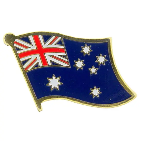 Australia Flag Pin 1" {1}