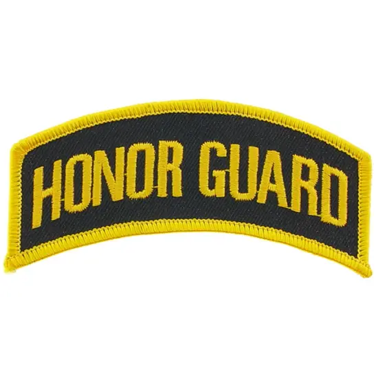 U.S. Army Honor Guard Patch Black & Yellow 4" {1}