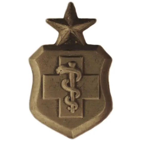 EagleEmblems P12120 PIN-USAF,MED.TECH.SEN. (1'') {1}