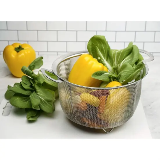 RSVP Intl Mesh Basket - Wide Rim - Large {6}