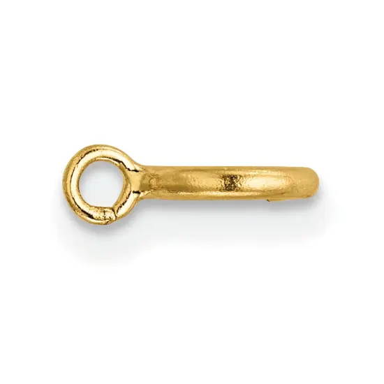 18K Gold Spring Ring Clasp 8Y1701 {3}