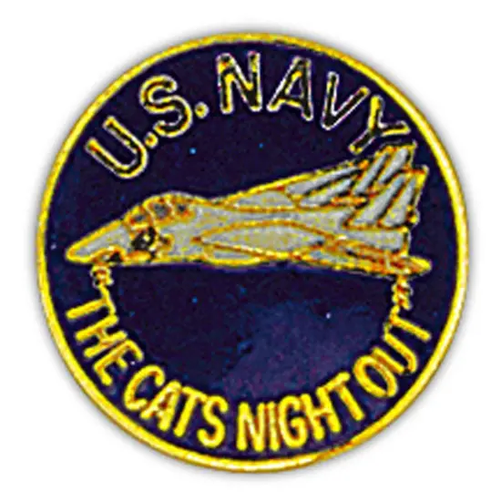 U.S. Navy The Cats Night Out Pin 1" {1}