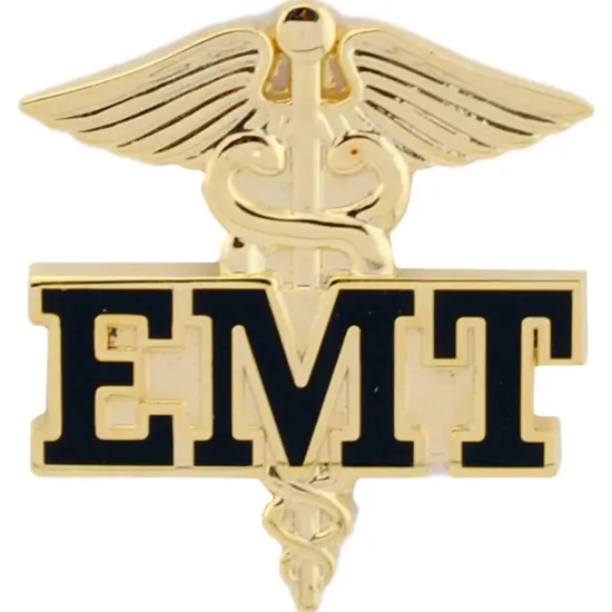 EagleEmblems P02302 Pin-EMT,Caduceus (1'') {1}