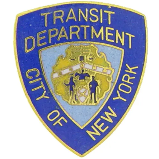 New York City Transit Department Pin 1" {1}