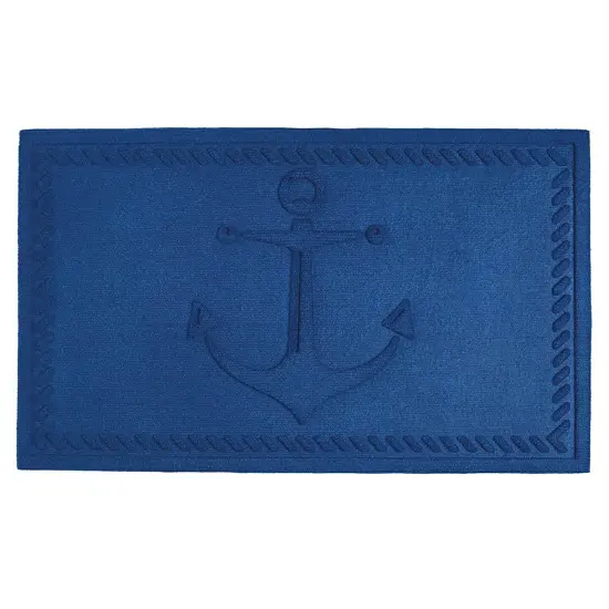 DII Blue Anchor Hog Mat {1}