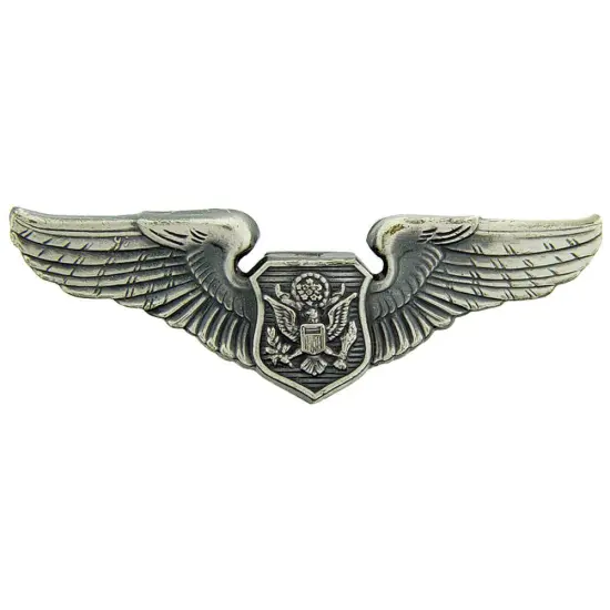 EagleEmblems P16504 Wing-USAF,Aircrew.Off,BAS (2'') {1}