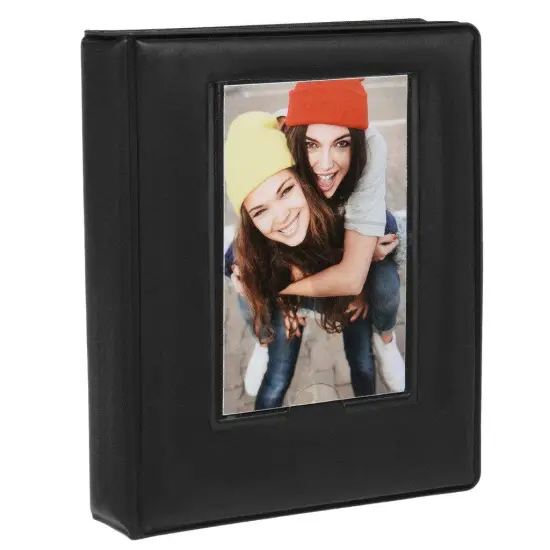 Zink 2x3" Photo Album,64-Pocket Mini Photo Album Compatible with Kodak, Lifeprint, Polaroid, HP, Canon, 2x3" Photos {1}