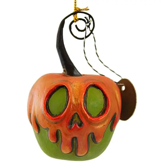 Green Apple Orange Poison Ornament Mini 4" {1}