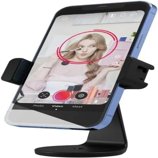 Pivo Smart Mount Adjustable 360&deg; Vertical and Horizontal Smartphone Aluminum Holder Stand {1}