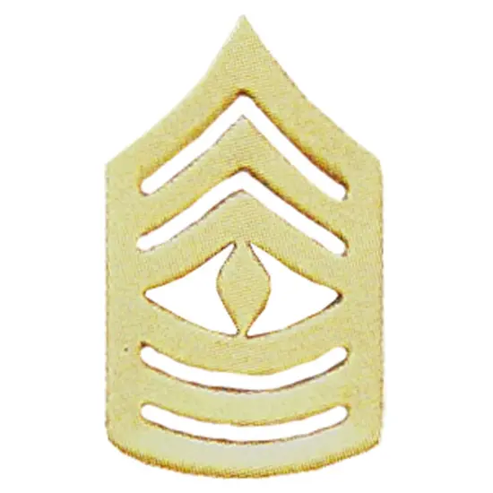 U.S.M.C. 1st Sergeant Rank Insignia Gold Plated {1}