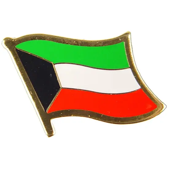 Kuwait Flag Pin 1" {1}