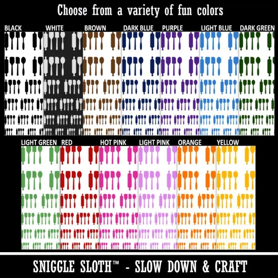 Kitchen Utensils Baking Cooking Temporary Tattoo Water Resistant Fake Body Art Set Collection Orange {3}