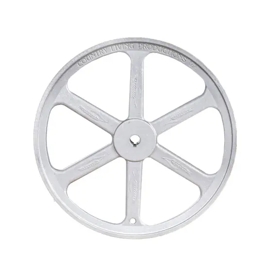 Country Living Grain Mill - Hand Crank Non-Electric Grinder with 12 inch Flywheel, Holds up to 2 lb, 15 inches High {5}