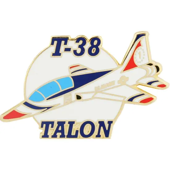 T-38 Talon Airplane Pin 1 1/2" {1}