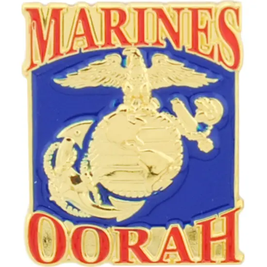 EagleEmblems P12193 Pin-USMC,Oorah Bdg (1.125'') {1}